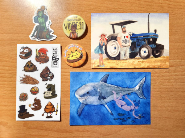 pack goodies
